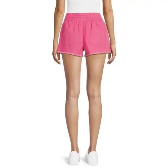 No Boundaries Juniors Smocked Waist Cotton Shorts Size Small - Picture 7 of 8